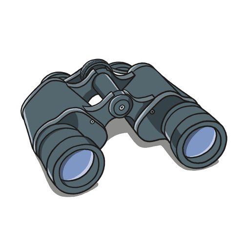 Illustration of Binoculars